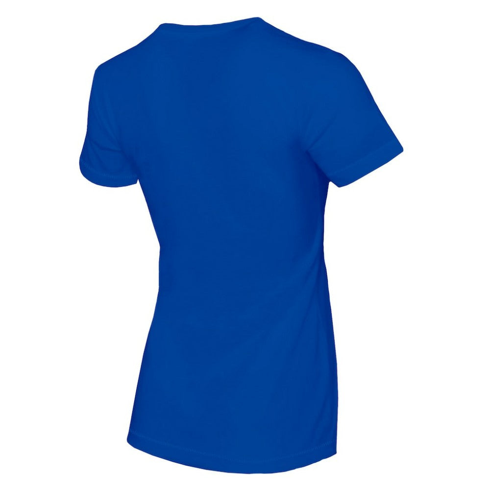Texas Rangers Tiny Turnip Women's Heart Banner T-Shirt - Royal - MLB Lifestyle
