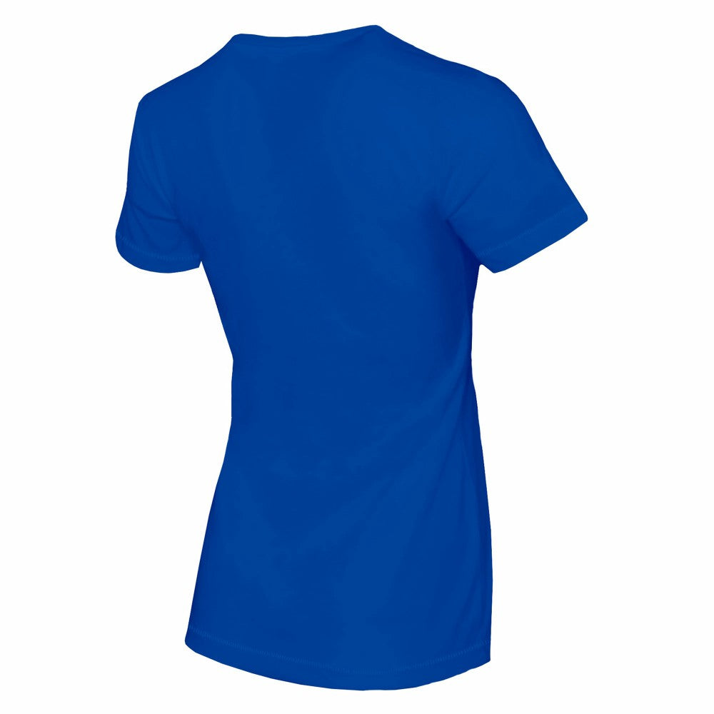 Kansas City Royals Tiny Turnip Women's Logo Mom T-Shirt - Royal - MLB on Sale