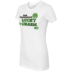 San Francisco Giants Tiny Turnip Women's Lucky Charm T-Shirt - White - MLB Sale