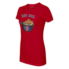 Boston Red Sox Tiny Turnip Women's Nacho Helmet T-Shirt - Red - MLB Online