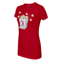 Boston Red Sox Tiny Turnip Women's Popcorn T-Shirt - Red - MLB on Sale