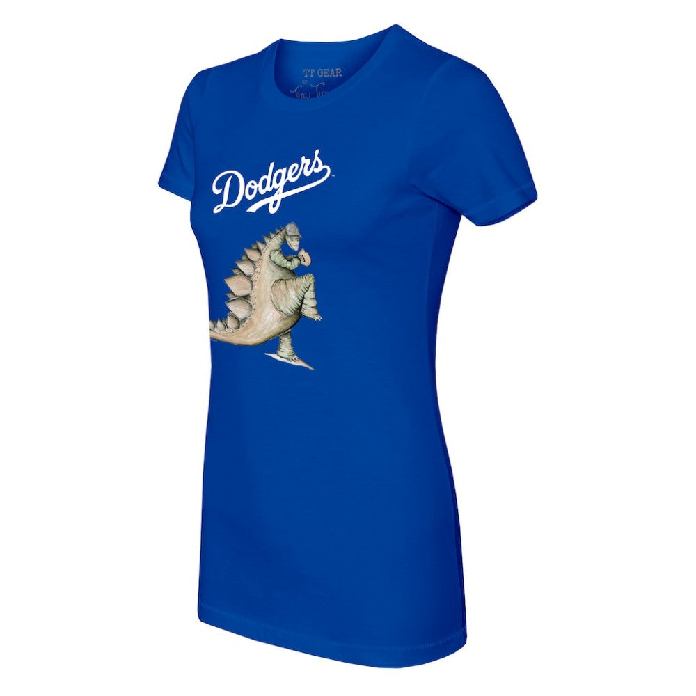 Los Angeles Dodgers Tiny Turnip Women's Stega T-Shirt - Royal - MLB Lifestyle