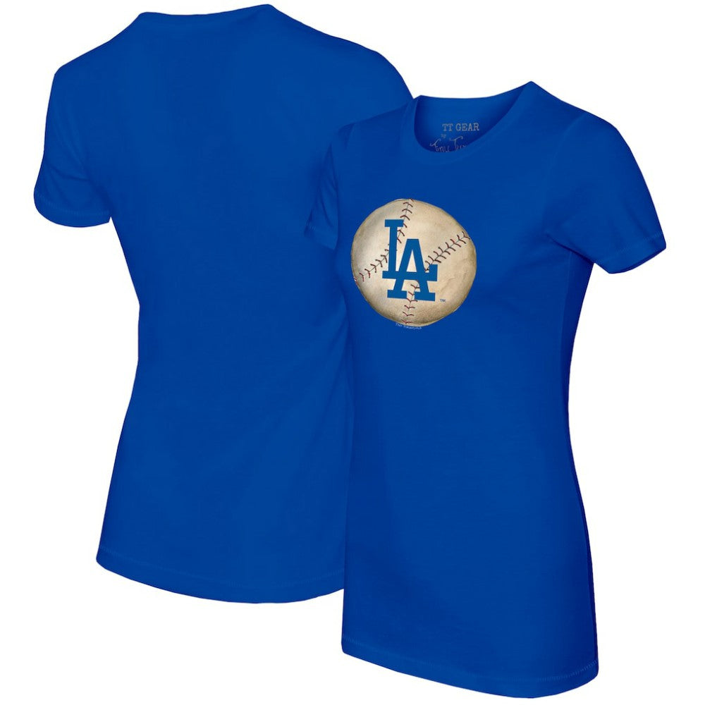 Los Angeles Dodgers Tiny Turnip Women's Stitched Baseball T-Shirt - Royal - MLB Online