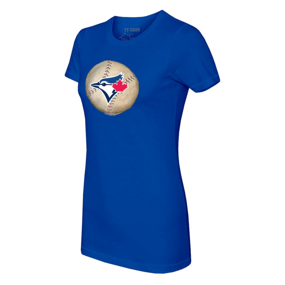 Toronto Blue Jays Tiny Turnip Women's Stitched Baseball T-Shirt - Royal - MLB Online