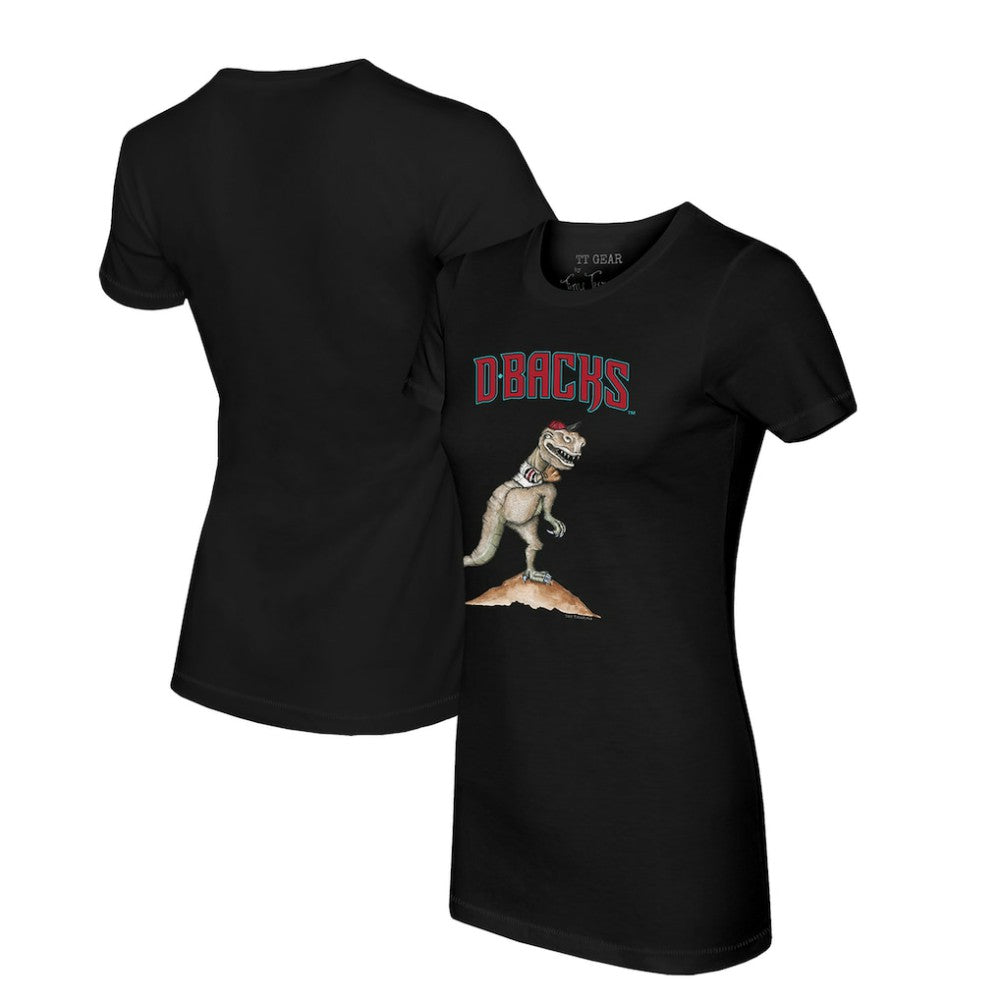 Arizona Diamondbacks Tiny Turnip Women's TT Rex T-Shirt - Black - MLB Lifestyle
