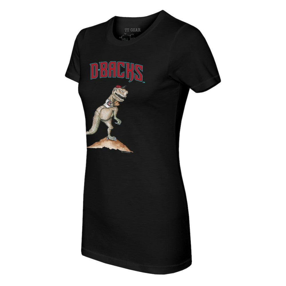 Arizona Diamondbacks Tiny Turnip Women's TT Rex T-Shirt - Black - MLB Lifestyle
