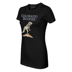 Colorado Rockies Tiny Turnip Women's TT Rex T-Shirt - Black - MLB Online