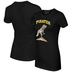 Pittsburgh Pirates Tiny Turnip Women's TT Rex T-Shirt - Black - MLB on Sale