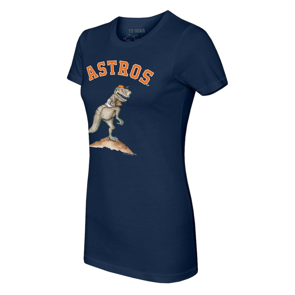 Houston Astros Tiny Turnip Women's TT Rex T-Shirt - Navy - MLB Online