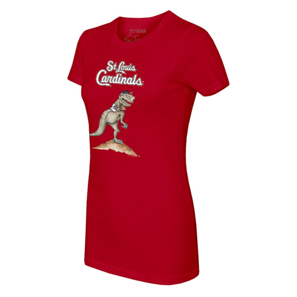 St. Louis Cardinals Tiny Turnip Women's TT Rex T-Shirt - Red - MLB Online