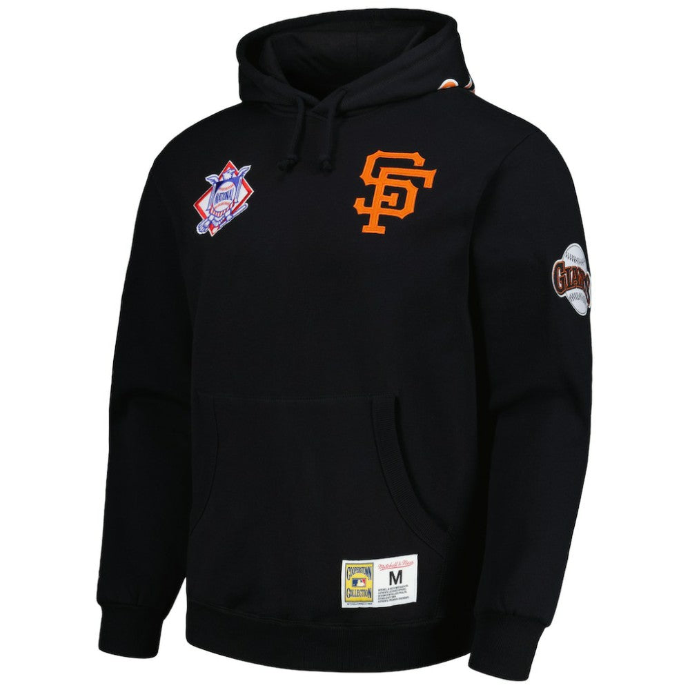 San Francisco Giants Mitchell & Ness City Collection Pullover Hoodie - Black - Mitchell & Ness on Sale