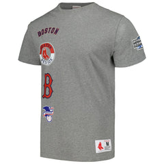 Boston Red Sox Mitchell & Ness Cooperstown Collection City Collection T-Shirt - Heather Gray - Mitchell & Ness Lifestyle