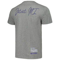 Detroit Tigers Mitchell & Ness Cooperstown Collection City Collection T-Shirt - Heather Gray - Mitchell & Ness Discount