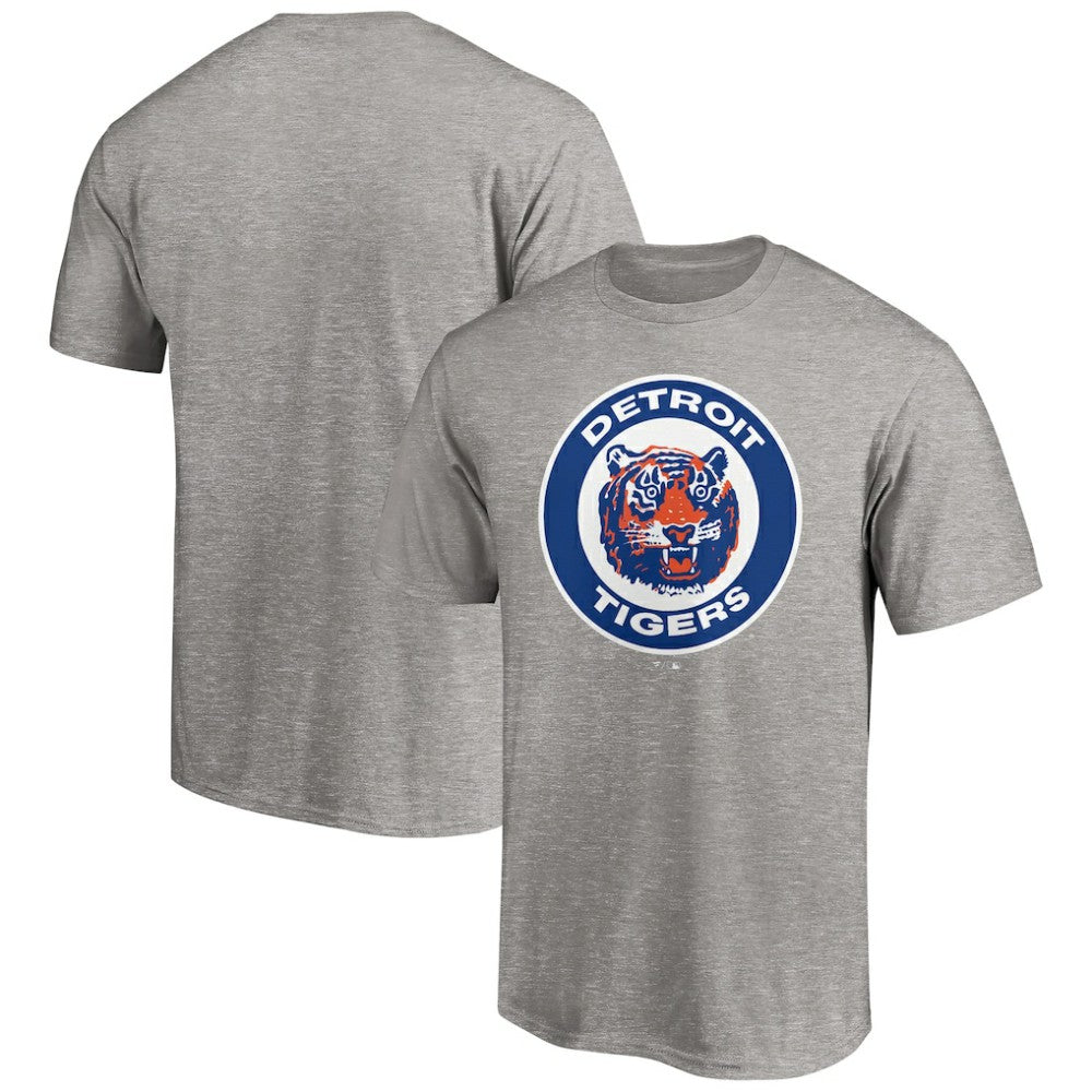 Detroit Tigers Cooperstown Collection Huntington T-Shirt - Heather Gray - MLB on Sale
