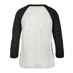 Washington Nationals '47 Women's City Connect Retro Daze Ava Raglan 3/4-Sleeve T-Shirt - Gray - 47 brand on Sale