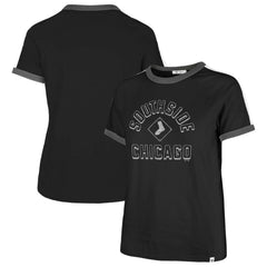 Chicago White Sox '47 Women's City Connect Sweet Heat Peyton T-Shirt - Black - 47 brand Online