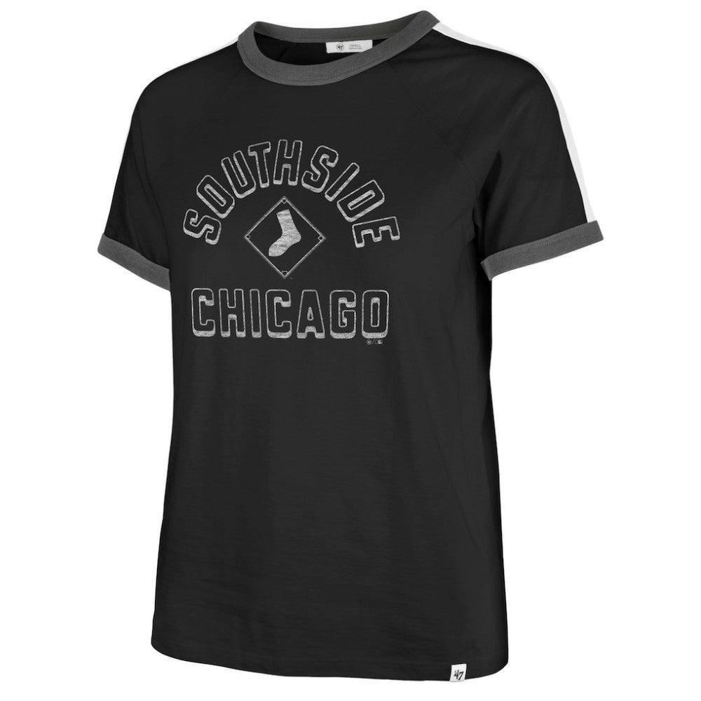 Chicago White Sox '47 Women's City Connect Sweet Heat Peyton T-Shirt - Black - 47 brand Online