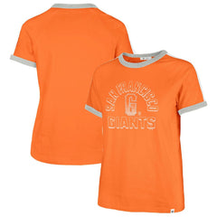 San Francisco Giants '47 Women's City Connect Sweet Heat Peyton T-Shirt - Orange - 47 brand Lifestyle