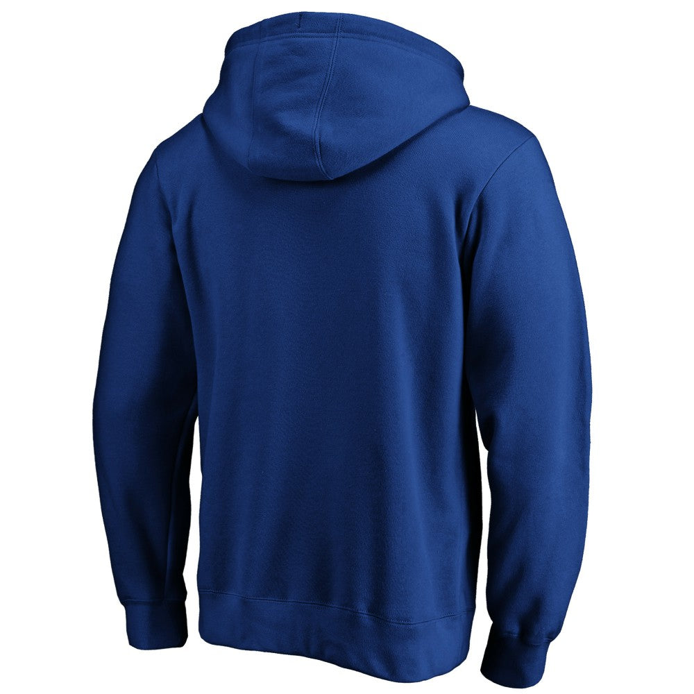 Los Angeles Dodgers Official Wordmark Fitted Pullover Hoodie - Royal - MLB Online