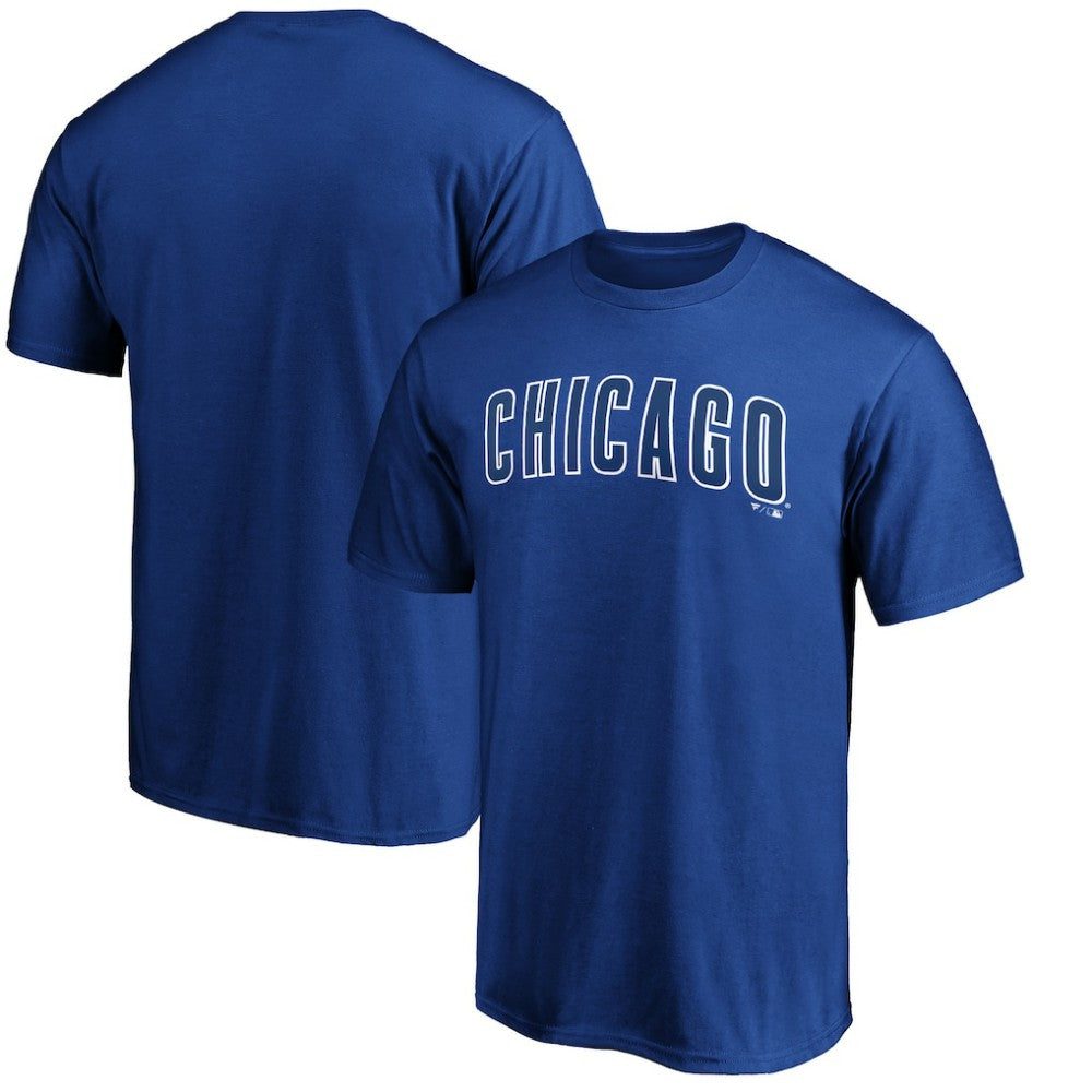Chicago Cubs Official Team Logo T-Shirt - Royal - MLB Sale