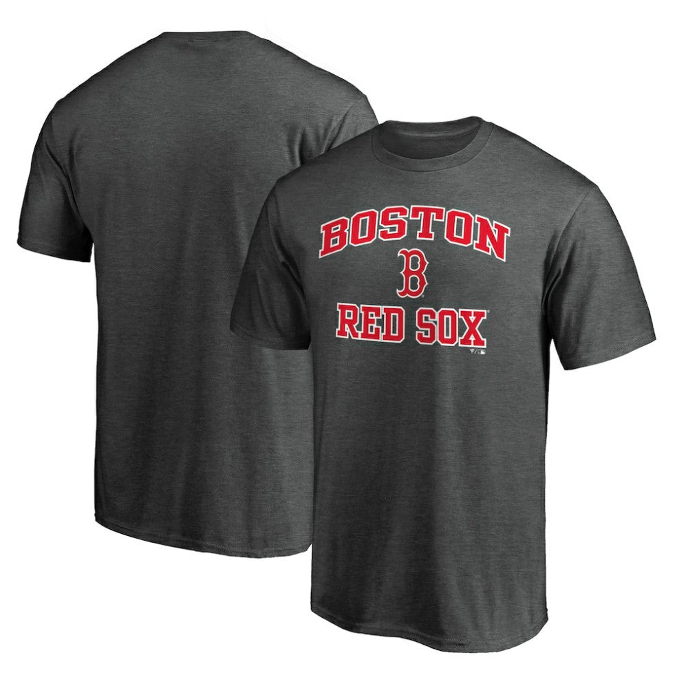 Boston Red Sox Heart & Soul T-Shirt - Charcoal - MLB Online