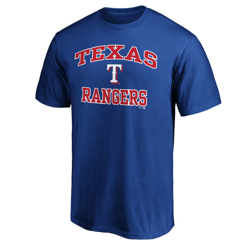 Texas Rangers Heart & Soul T-Shirt - Royal - MLB Discount