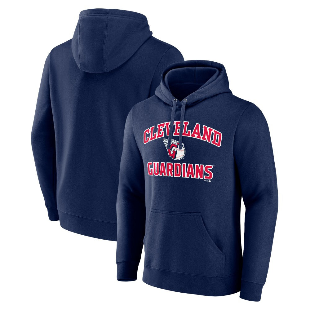 Cleveland Guardians Heart & Soul Pullover Hoodie - Navy - MLB on Sale
