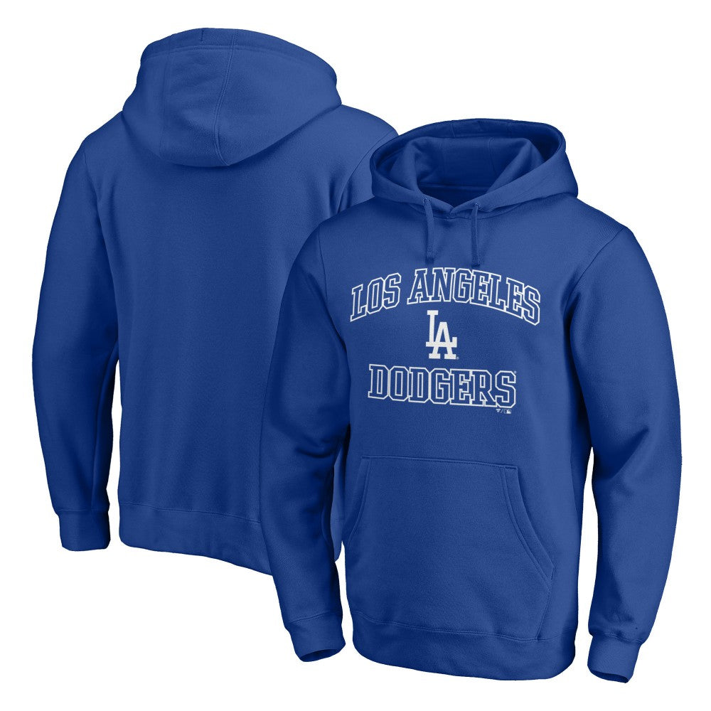 Los Angeles Dodgers Heart & Soul Pullover Hoodie - Royal - MLB Lifestyle