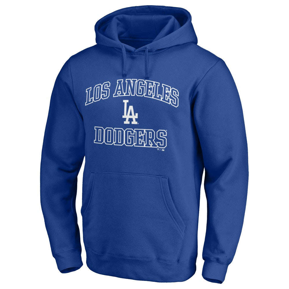 Los Angeles Dodgers Heart & Soul Pullover Hoodie - Royal - MLB Lifestyle