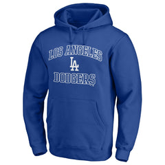Los Angeles Dodgers Heart & Soul Pullover Hoodie - Royal - MLB Lifestyle