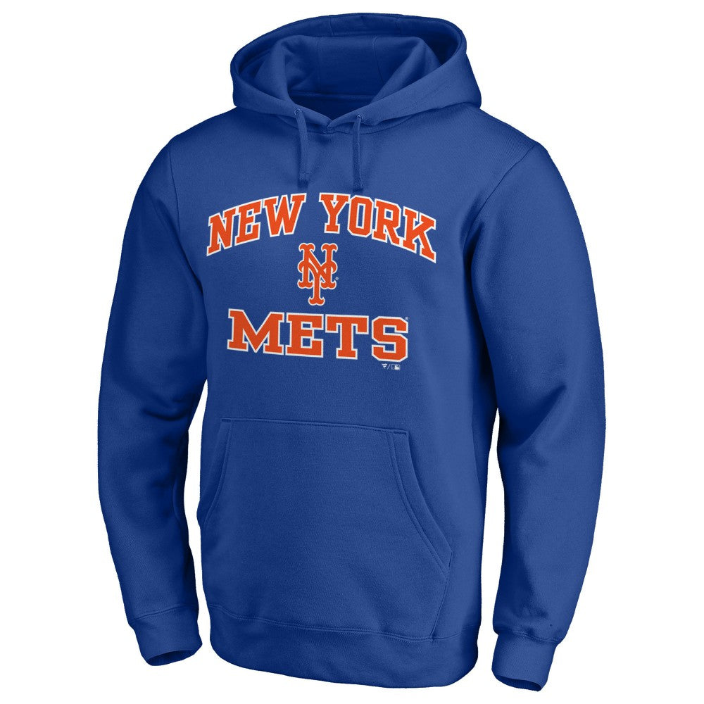 New York Mets Heart & Soul Pullover Hoodie - Royal - MLB Lifestyle
