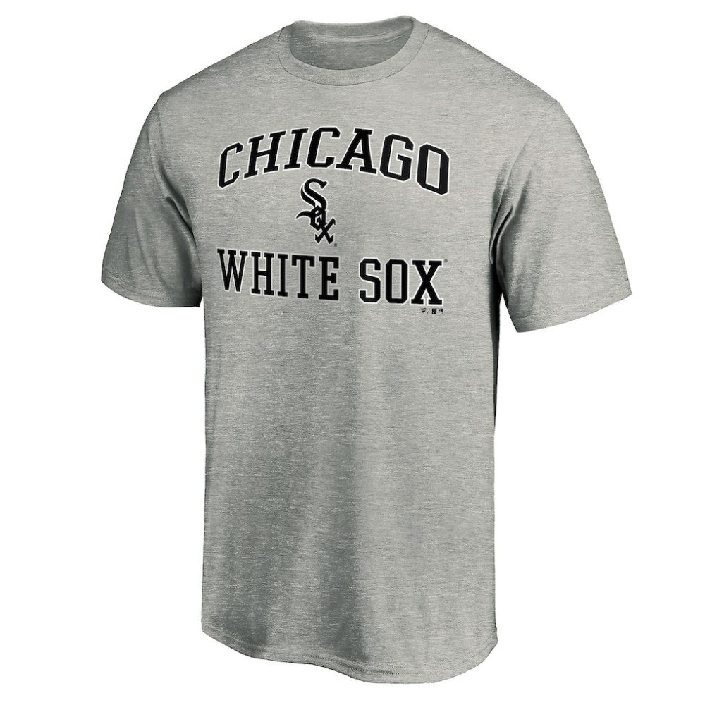 Chicago White Sox Heart & Soul T-Shirt - Heather Gray - MLB Online