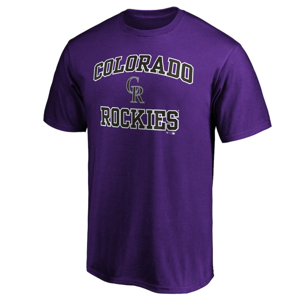 Colorado Rockies Heart & Soul T-Shirt - Purple - MLB Discount
