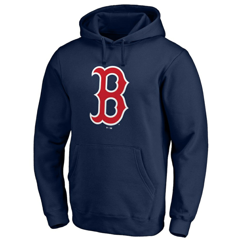 Boston Red Sox Official Team Logo Pullover Hoodie - Navy - MLB on Sale