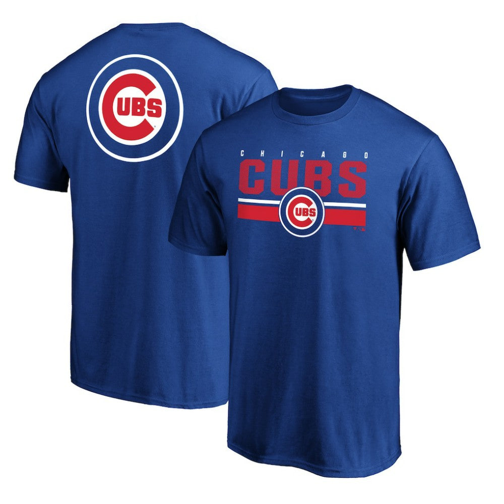 Chicago Cubs End Game Team Wordmark T-Shirt - Royal - MLB Sale