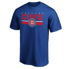 Chicago Cubs End Game Team Wordmark T-Shirt - Royal - MLB Sale