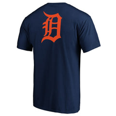 Detroit Tigers End Game Team Wordmark T-Shirt - Navy - MLB Discount