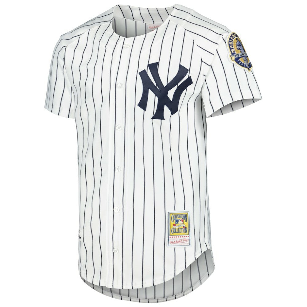 Derek Jeter New York Yankees Mitchell & Ness Cooperstown Collection Authentic Jersey - White - Mitchell & Ness Discount