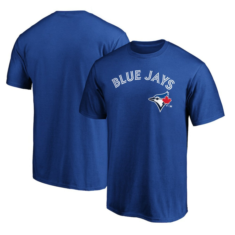 Toronto Blue Jays Team Lock Up Wordmark T-Shirt - Royal - MLB Lifestyle