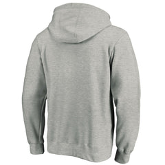 Los Angeles Dodgers Team Lock Up Wordmark Pullover Hoodie - Gray - MLB Online