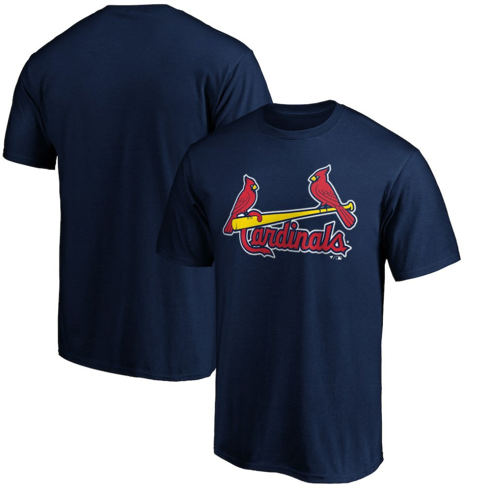 St. Louis Cardinals Official Team Wordmark T-Shirt - Navy - MLB Online