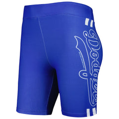 Los Angeles Dodgers Mitchell & Ness Women's Biker Shorts - Royal - Mitchell & Ness Lifestyle