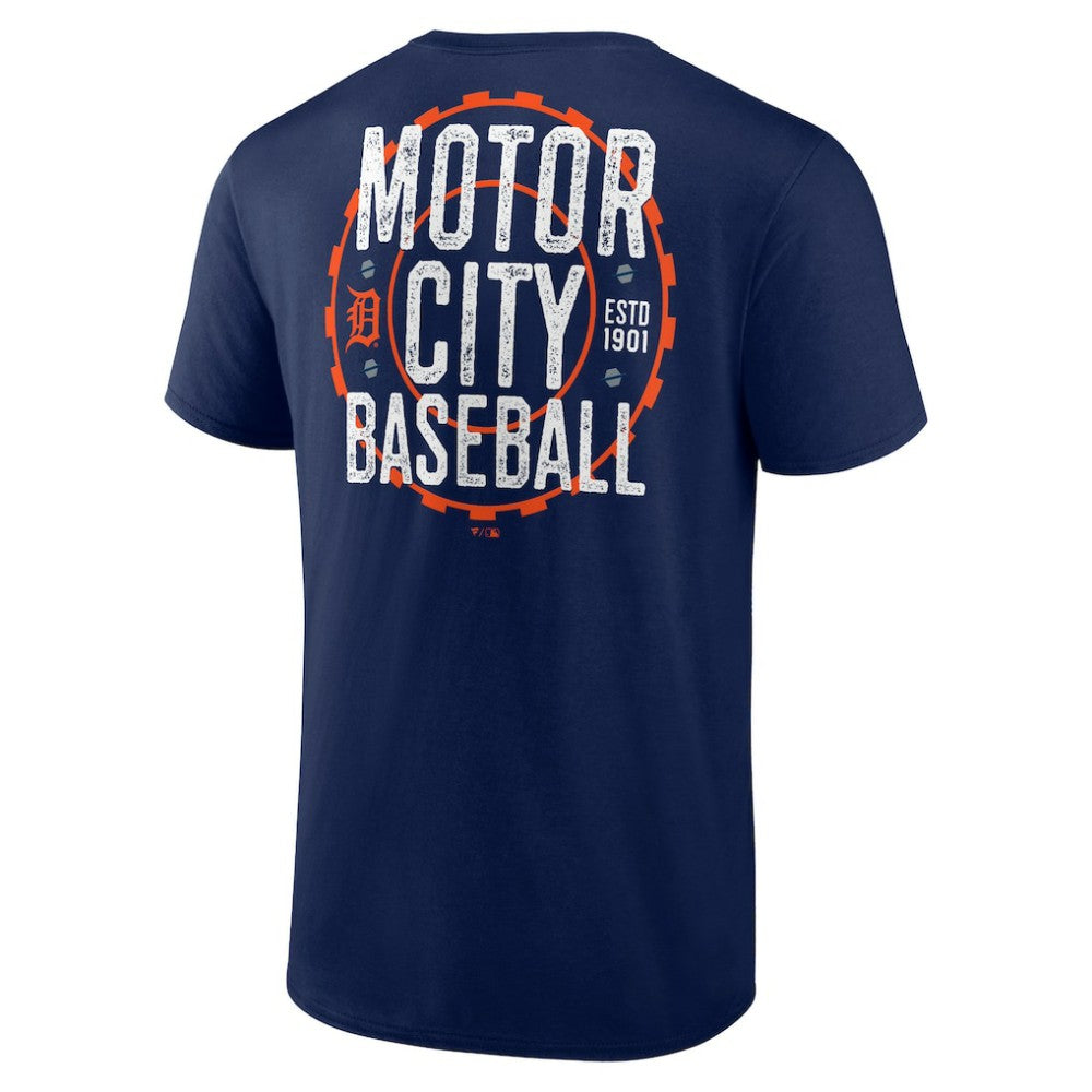 Detroit Tigers Bring It Motor City T-Shirt - Navy - MLB Online