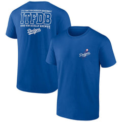 Los Angeles Dodgers Bring It ITFDB T-Shirt - Royal - MLB Online