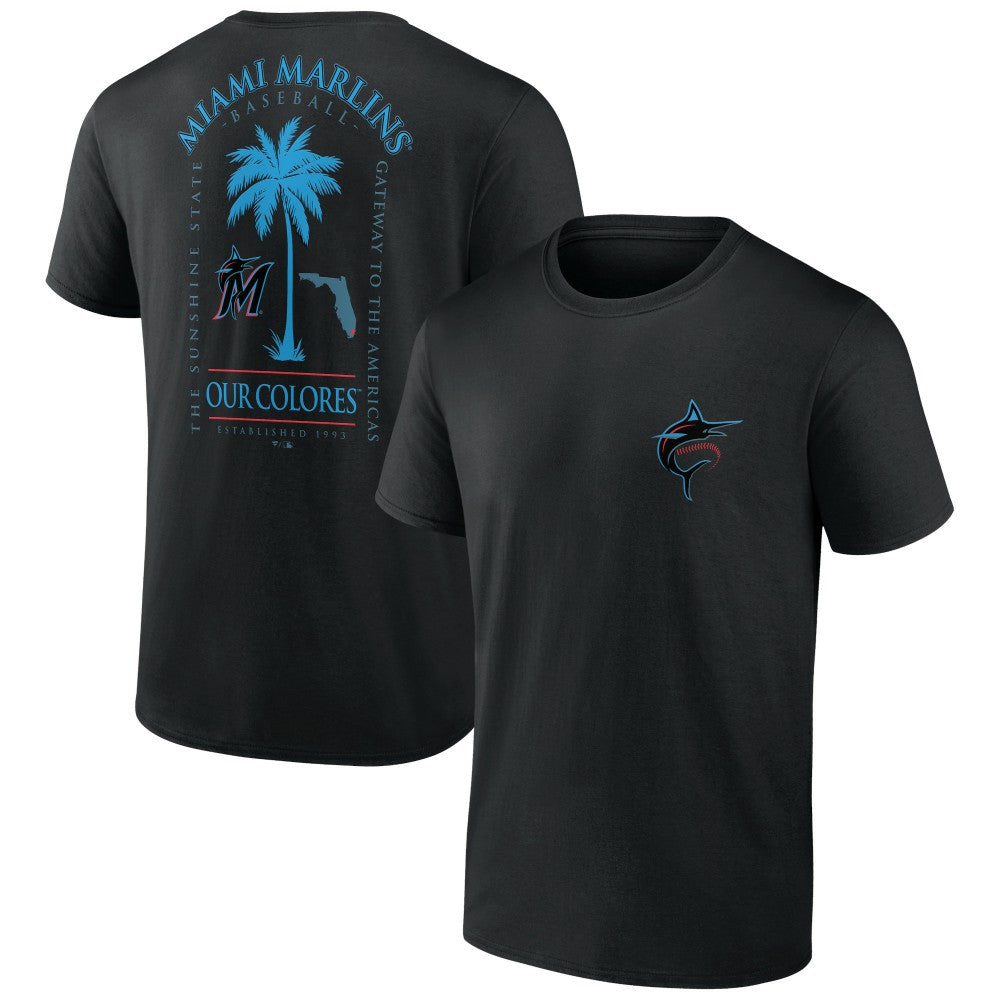 Miami Marlins Bring It Our Colores T-Shirt - Black - MLB Online