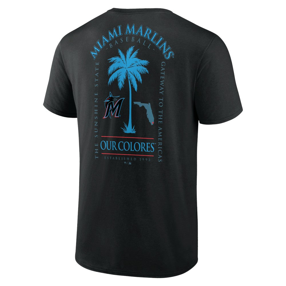 Miami Marlins Bring It Our Colores T-Shirt - Black - MLB Online
