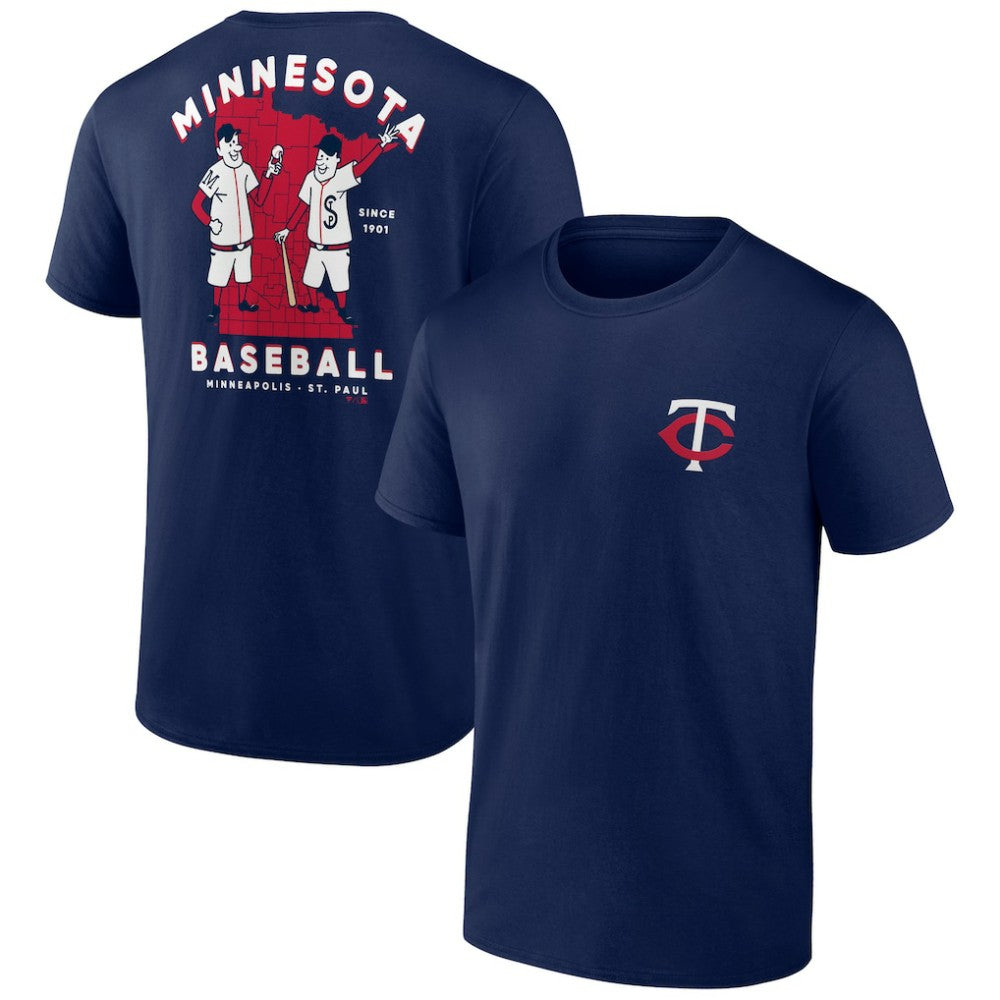 Minnesota Twins Bring It Team T-Shirt - Navy - MLB Lifestyle