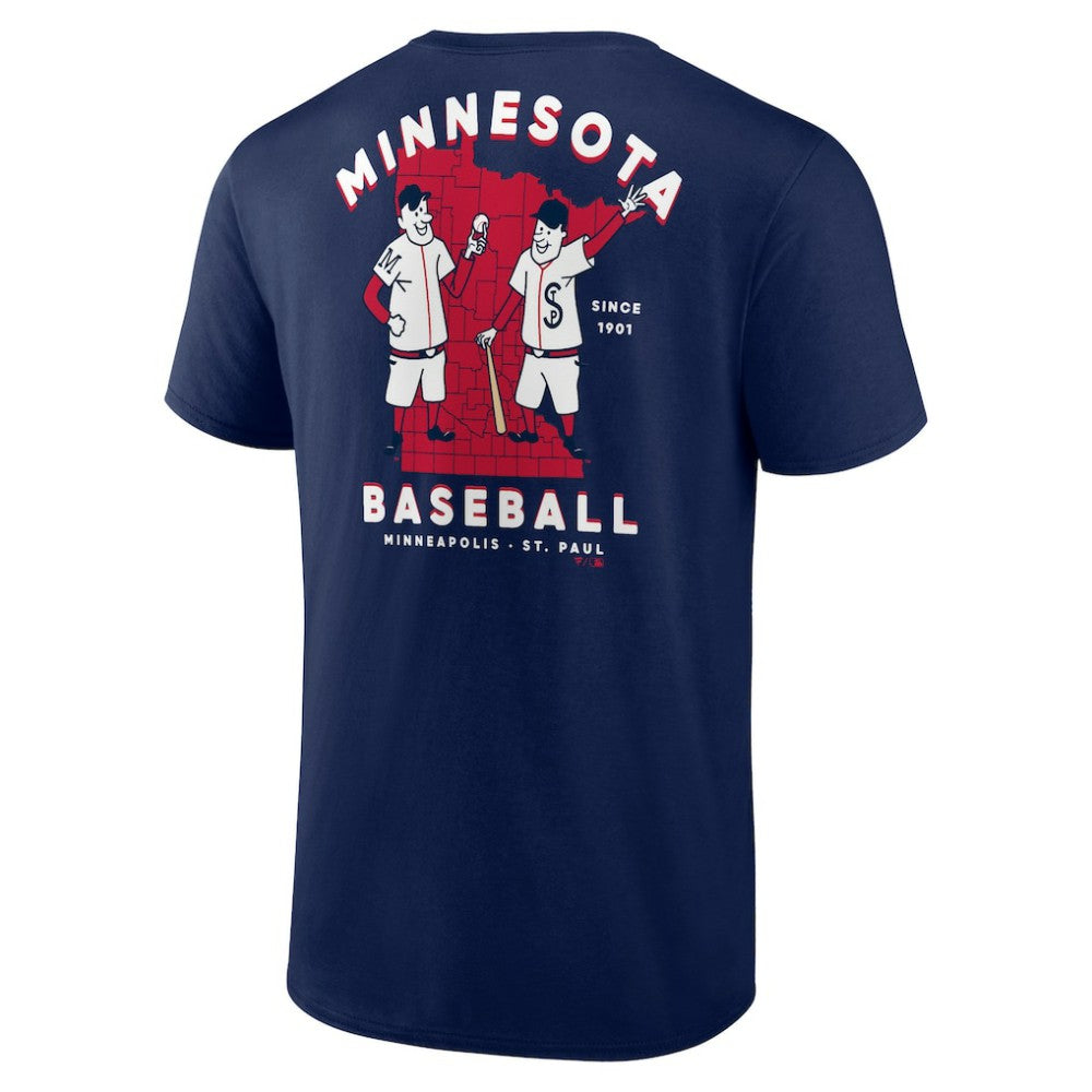 Minnesota Twins Bring It Team T-Shirt - Navy - MLB Lifestyle