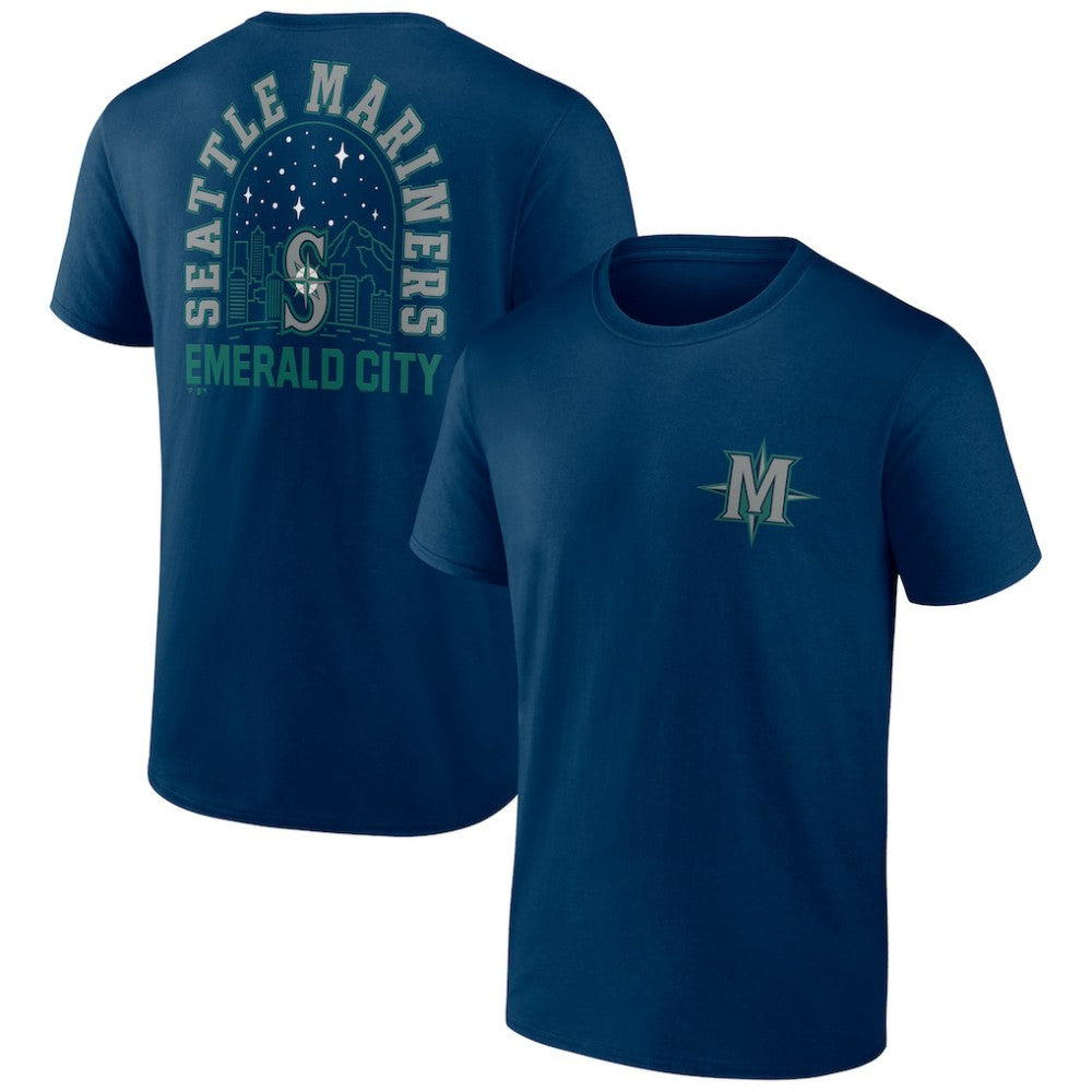 Seattle Mariners Emerald City Bring It T-Shirt - Navy - MLB Online