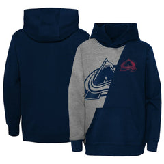 Colorado Avalanche Preschool Unrivaled Pullover Hoodie - Gray/Navy - NHL 5309917